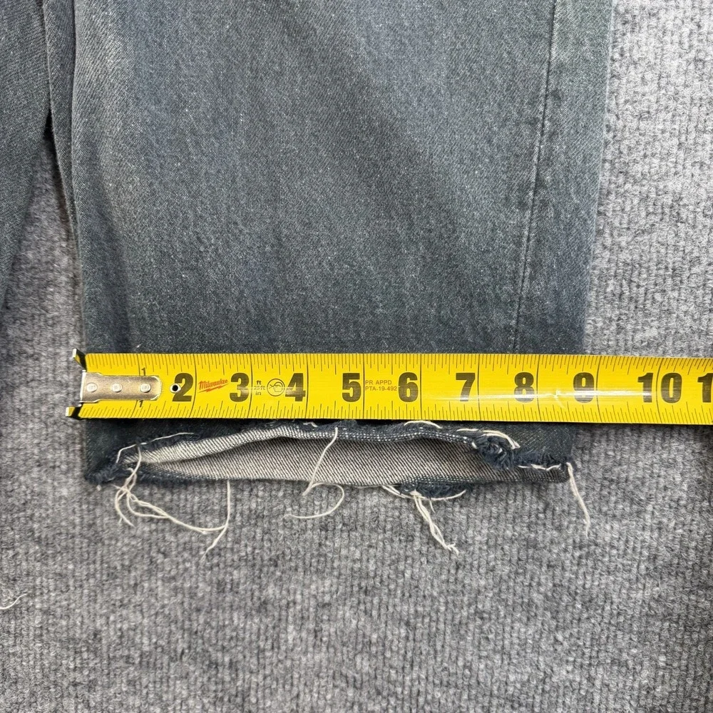 Vintage Levi's 701 Student Shorts Men's Gray Denim Frayed Hem USA Made -‎ 28X13